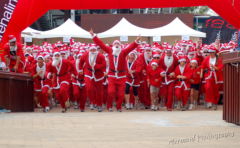 Santa Fun Run